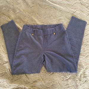 Michael’s Kors Blue&White Gingham Skinny Pants